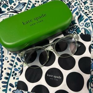 Kate Spade Transparent Frame Sunglasses
